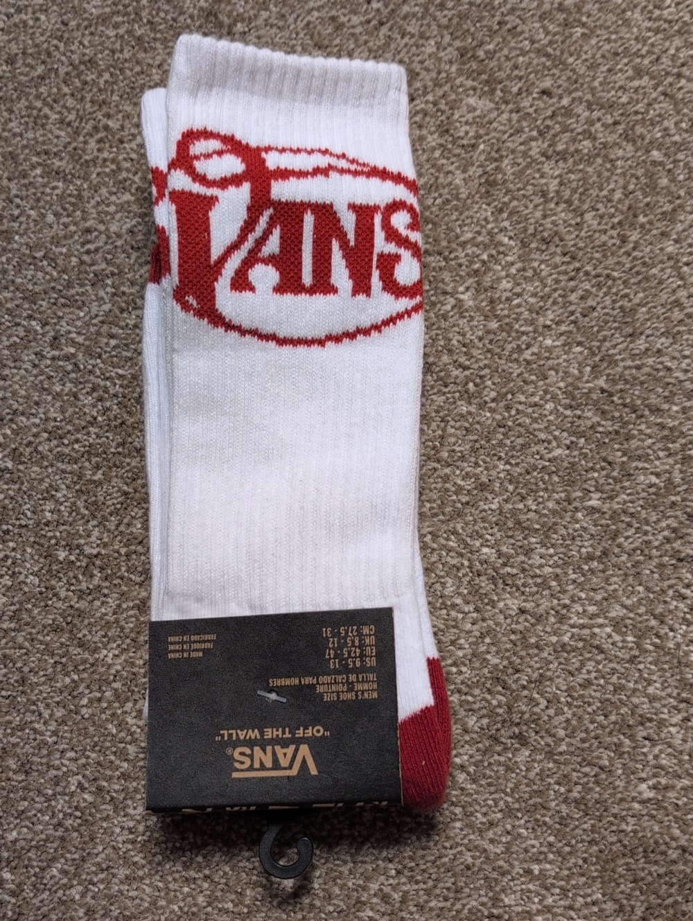 NWT Vans Crew Socks